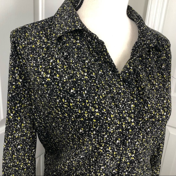 GAP Silky Button-Down Shirt Dress w/Pockets - Picture 2 of 12